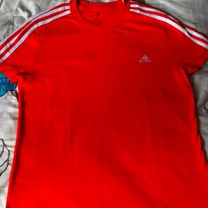 Red Adidas T-shirt